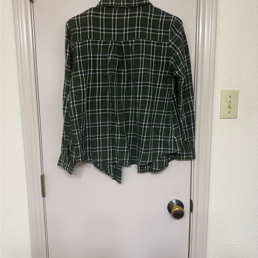 Princess Polly Nora Green Plaid Shirt - Picture 5 of 6
